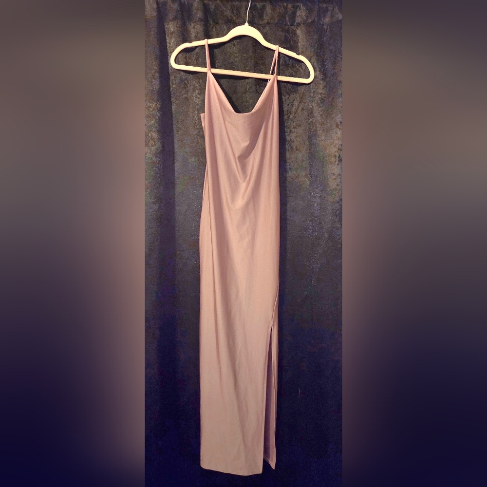 Elegant Lavender Maxi Dress